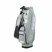 PING(ピン) SOFT PU CART ソフト PU カート キャディバッグ 36913-03 CB-U2301 9.5inch 口枠5分割 グレイ_画像1