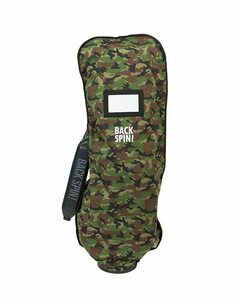 BACK SPIN トラベルカバー キャディバッグケース 発送用 カモフラージュ CAMO 迷彩 CORDURA 丈夫