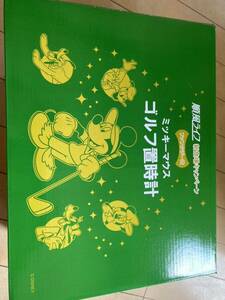 ミッキーマウス　第一生命　ゴルフ置時計　ファンタジー賞　キャラクター
