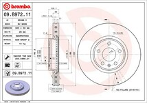 brembo ブレンボ ブレーキローター 1台分セット アウディ A5スポーツバック (B8) 8TCDNL H23.7～H29.4 2.0 TFSI クワトロ 2012モデル_画像3
