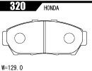 ACRE アクレ ブレーキパッド PC2600 フロント用 インテグラ DB7 DB8 DC2 H5.5～H13.7 FF タイプR除く 1.8L_画像2