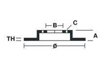 brembo ブレンボ ブレーキローター フロント用 シビックフェリオ EK2 H7.9～H12.9 AT_画像2