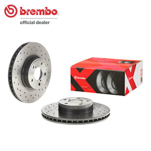 brembo ブレンボ エクストラブレーキローター フロント用 インプレッサ GD9 H14.10～H15.8 20S