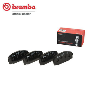 brembo ブレンボ ブラックブレーキパッド フロント用 ハイエースバン LH113V LH113K RZH112V H8.8～H15.8 低床バン