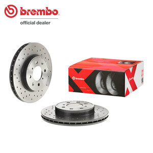 brembo ブレンボ エクストラブレーキローター フロント用 インテグラ DC2 DB8 H5.6～H13.7 Si/SiR