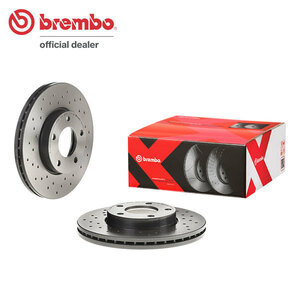 brembo ブレンボ エクストラブレーキローター フロント用 アクセラ BKEP H15.10～H21.6 FF/4WD