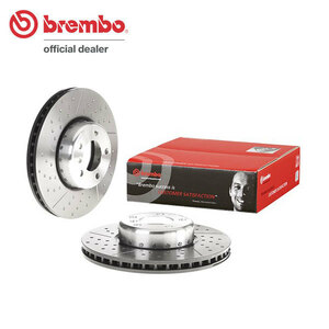 brembo ブレーキローター フロント BMW 3シリーズ(F31) 3B20 8A20 H24.12～H25.10 320i ツーリング Mスポーツ F340 ディンプル＆スリット