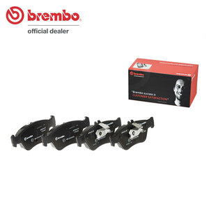 brembo ブラックブレーキパッド フロント用 ベンツ SLKクラス (R170) 170435 170444 170445 H9～H16.8 NA/スーパーチャージャー SLK200