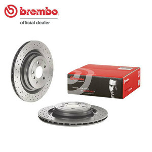 brembo ブレンボ ブレーキローター リア用 メルセデスベンツ GLSクラス (X166) 166824 H28.4～ GLS350d 4マチックスポーツ