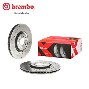 brembo ブレンボ エクストラブレーキローター フロント用 アウディ TTロードスター 8NAUQ 8NBAUF 8NBVR H11～H18 FF 5MT&6SAT 1.8T