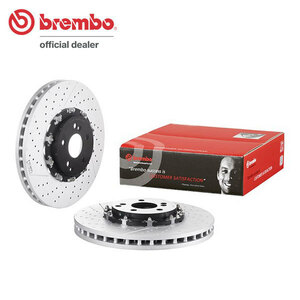 brembo フローティングローター フロント ベンツ SLクラス (R230) 230472 H18.11～H24.3 SL55 AMG Fr:6POT 360φ×36 ドリルドディスク