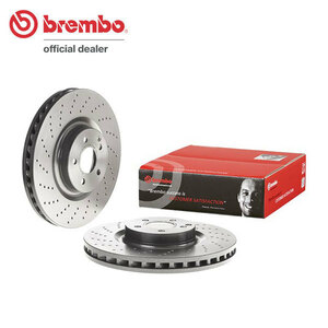 brembo ブレンボ ブレーキローター フロント用 メルセデスベンツ SLクラス (R230) 230476 230477 H13.10～H24.3 SL600 ツインターボ