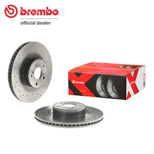 brembo ブレンボ エクストラブレーキローター フロント用 インプレッサスポーツ GP7 H24.10～H29.5