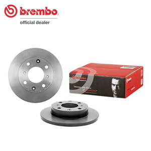 brembo ブレンボ ブレーキローター フロント用 N-WGNカスタム JH1 JH2 H25.11～R1.8 NA ソリッドディスク