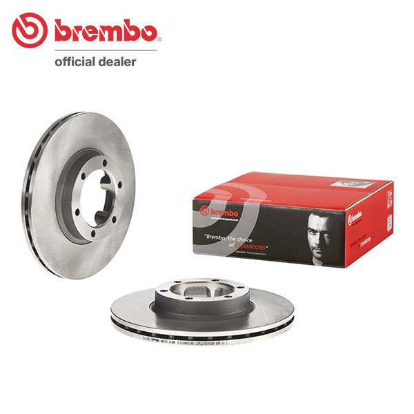 brembo ブレンボ ブレーキローター フロント用 パジェロ L041G L044G S57.4~S62.8 15インチホイール