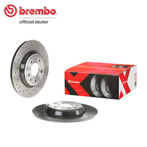 brembo ブレンボ エクストラブレーキローター リア用 アウディ Q5 8RCDNF H21.6～H23.6 2.0 TFSI クワトロ