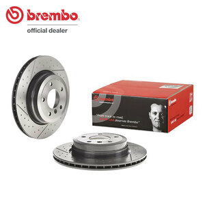 brembo ブレンボ ブレーキローター リア用 BMW 3シリーズ (E91) US20 H22.5～H24.12 320i ツーリング BMWパフォーマンスブレーキ 2POT