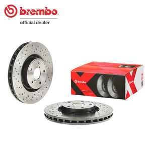 brembo ブレンボ エクストラブレーキローター フロント用 WRX STI VAB H26.8～H29.6 STI フロント:4POT