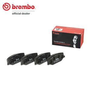 brembo ブレンボ ブラックブレーキパッド フロント用 ジムニー JB23W H10.9～H16.10