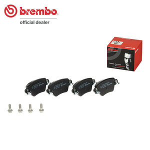 brembo ブレンボ ブラックブレーキパッド リア用 ジャガー Xタイプ J51XA J51XB J51WA J51WB H16.9～ 4WD 2.5/3.0 V6 E24054～