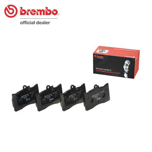 brembo ブレンボ ブラックブレーキパッド フロント用 レクサス IS350 GSE21 H17.8～H25.4