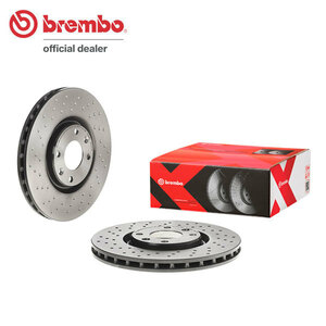 brembo ブレンボ エクストラブレーキローター フロント用 プジョー 308 T7W5FT T7W5F02 H20.9～H26.11 ターボ SW 1.6L