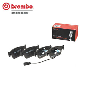 brembo ブレンボ ブラックブレーキパッド フロント用 アウディ A4 (B9) 8WCVK H28.2～ 2.0 TFSI