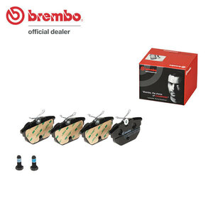 brembo ブレンボ ブラックブレーキパッド リア用 アルファロメオ アルファGTV 916C2A H10.2～ 2.0 ツインスパーク/2.0 V6ターボ ATE