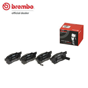 brembo ブレンボ ブラックブレーキパッド フロント用 サンバー TW1 TW2 H14.8～H21.9 NA/SC F～型