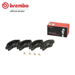 brembo ブレンボ ブラックブレーキパッド フロント用 マークII JZX100 H8.9～H13.6 NA ツアラーS/グランデ/グランデG