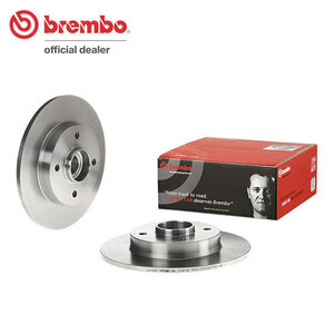 brembo ブレンボ ブレーキローター リア用 シトロエン DS3 A5C5F04 H22.5～ 16バルブ ターボ レーシング 1.6L Brembo ベアリング付