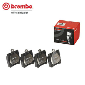 brembo ブラックブレーキパッド リア用 メルセデスベンツ SLKクラス (R170) 170447 170449 H9～H16.8 SLK230 コンプレッサー F017688～
