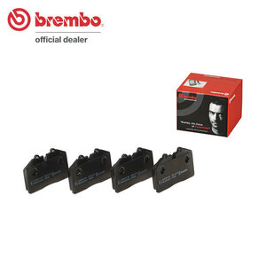 brembo ブレンボ ブラックブレーキパッド フロント用 ポルシェ 911 (930) S58.8～H1.8 カレラ ターボルック 3.2L