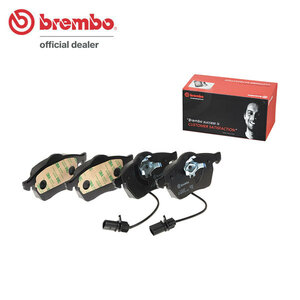 brembo ブレンボ ブラックブレーキパッド フロント用 フォルクスワーゲン パサート (B5) 3BAMXF H13.10～H18.3 V6 4モーション 2.8L セダン
