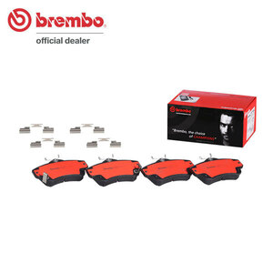 brembo ブレンボ セラミックブレーキパッド フロント用 クライスラー PTクルーザー PT2K20 H12.6～H16.9 2.0L