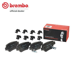 brembo ブレンボ ブラックブレーキパッド リア用 ヴェルファイア ANH25W GGH25W H20.4～H27.1