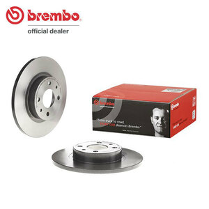 brembo ブレンボ ブレーキローター フロント用 フィアット ブラビッシモ 182AB1 H7～ 16バルブ 1.4L/1.6L フロント:ソリッドディスク