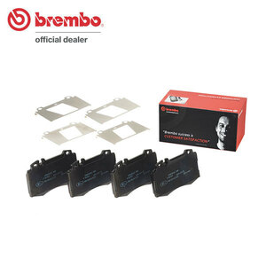 brembo ブレンボ ブラックブレーキパッド フロント用 メルセデスベンツ Mクラス (W163) 163154 H10.8～H15.2 ML320 A289560/X754620～