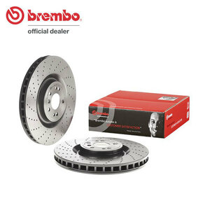 brembo ブレンボ ブレーキローター フロント用 メルセデスベンツ GLクラス (X166) 166873 H25.4～H28.4 GL550 4マチック