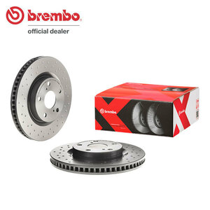 brembo ブレンボ エクストラブレーキローター フロント用 ハリアーハイブリッド AVU65W H25.12～H29.5