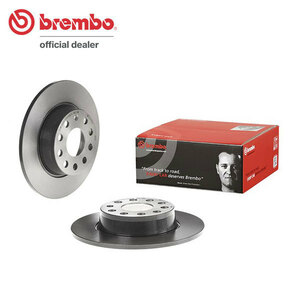 brembo ブレンボ ブレーキローター リア用 アウディ A3 (8V) 8VCXS 8VCPT H25.9～ TFSI/シリンダーオンデマンド 1.4L