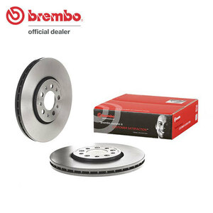 brembo ブレンボ ブレーキローター フロント用 アウディ A3 (8L) 8LAGU 8LAUQ H10.1～H15.8 20バルブ ターボ FF 1.8T