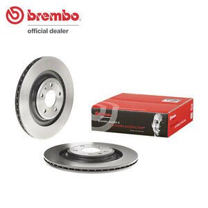 brembo ブレンボ ブレーキローター リア用 アウディ Q5 8RCALF H21.6～H22.11 3.2 FSI クワトロ 2010モデル ベンチディスク