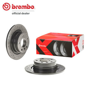 brembo ブレンボ エクストラブレーキローター リア用 BMW 1シリーズ (E87) UF20 H18.1～H19.5 120i BMWパフォーマンスブレーキ除く