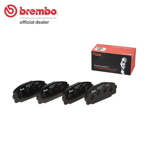 brembo ブラックブレーキパッド フロント用 ハイエースバン LH162V LH172V LH172K LH182K LH184B RZH125B RZH182K RZH183K H10.8～H16.8