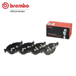 brembo ブレンボ ブラックブレーキパッド フロント用 BMW M6 (E64) EK50 H18～H23 カブリオレ