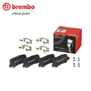 brembo ブレンボ ブラックブレーキパッド リア用 ランドローバー レンジローバーヴォーグ LM5N H21.6～H25.2 V8 NA 5.0L