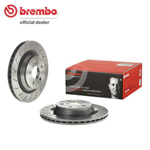 brembo ブレンボ ブレーキローター リア用 メルセデスベンツ SLクラス (R230) 230456 H18.11～H20.5 SL350 AMGスポーツパッケージ