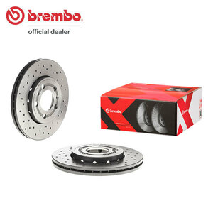 brembo ブレンボ エクストラブレーキローター フロント用 アウディ A1 8XCHZ H27.6～ 1.0 TFSI