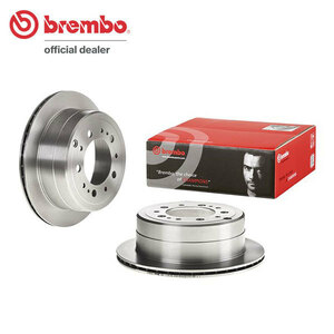 brembo ブレンボ ブレーキローター リア用 ランドクルーザー100 UZJ100W HDJ101K H10.1～H19.8 シグナス含む 要確認ハブ穴径×16.8mm